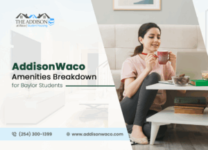 student housing amenities in addisonwaco