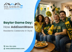 Baylor Game Day: How Addison at Waco Residents Celebrate in Style